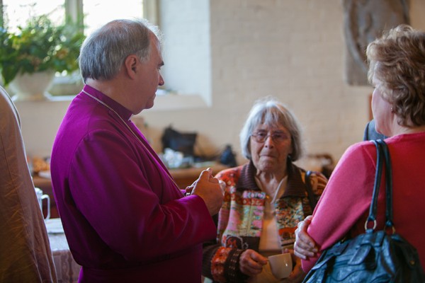 Meeting the congregation