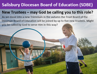 New Trustees for our Board of Education- is God calling you? Click here...