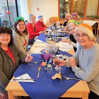 Christmas lunch at Sarum College [Dec 2018]