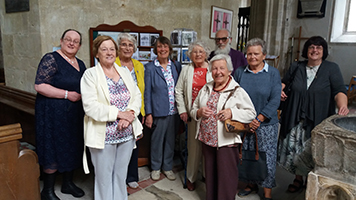 Wilton Branch visit Abbey Church in Amesbury [July 2018]