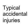 Diagram- Typical Accidental Injuries