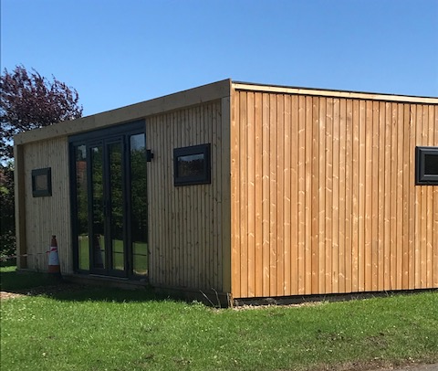 five lanes library cabin