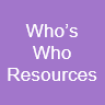 Who's Who Resources