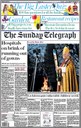 Bishop Nicholas Sunday Telegraph cover, Easter Sunday 12 April 2020