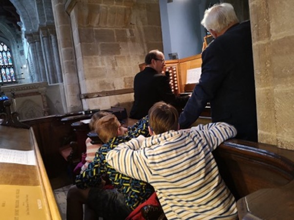 PipeUp Open Morning at Wimborne Minster