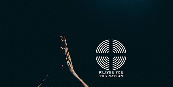 Pray for the nation page header