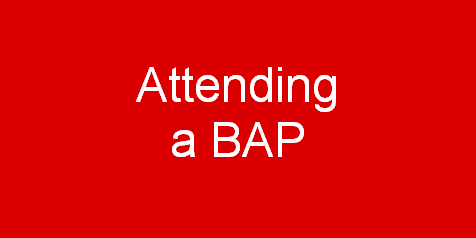 Attending a BAP