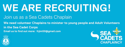 Sea Cadets Chaplaincy- we are recruiting