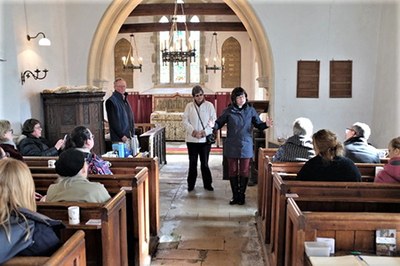 A Danish Visit- inside St Paul's Hammoon