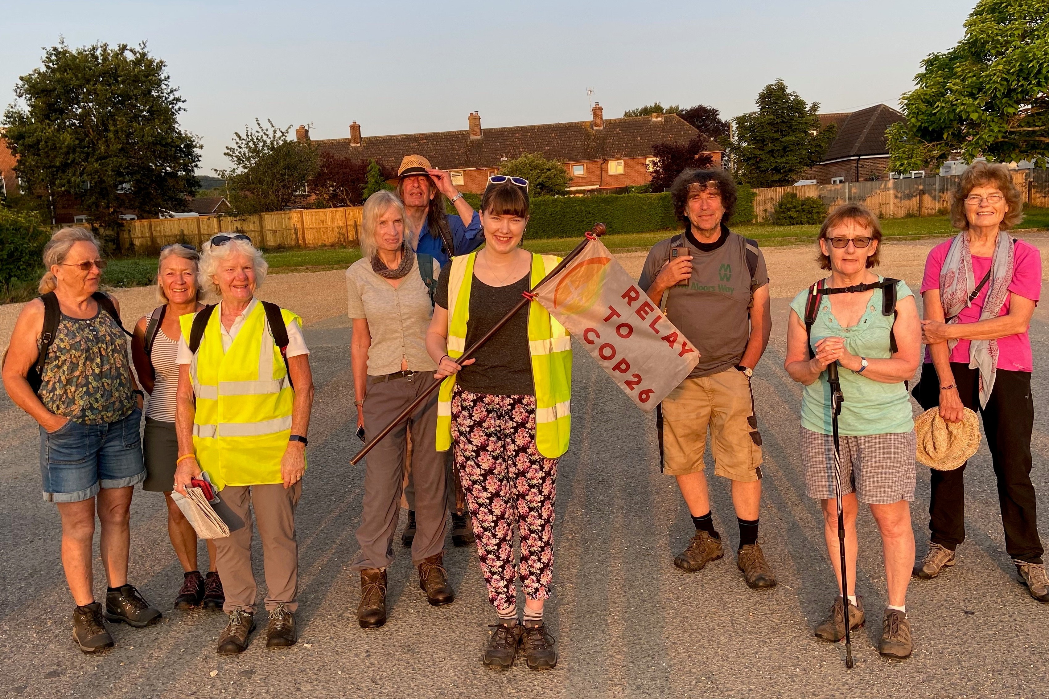 Blessing Young Climate Activists- 6am start, West Lavington