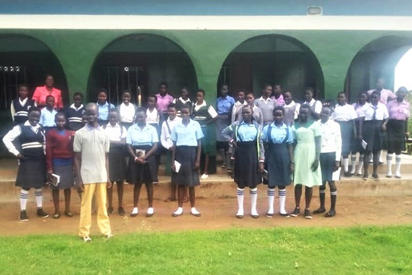 Coping with Covid in South Sudan- Kindergarten photo