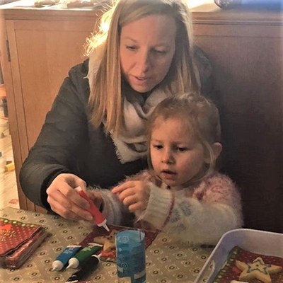 Follow the Star for 'a real community event'- decorating biscuits