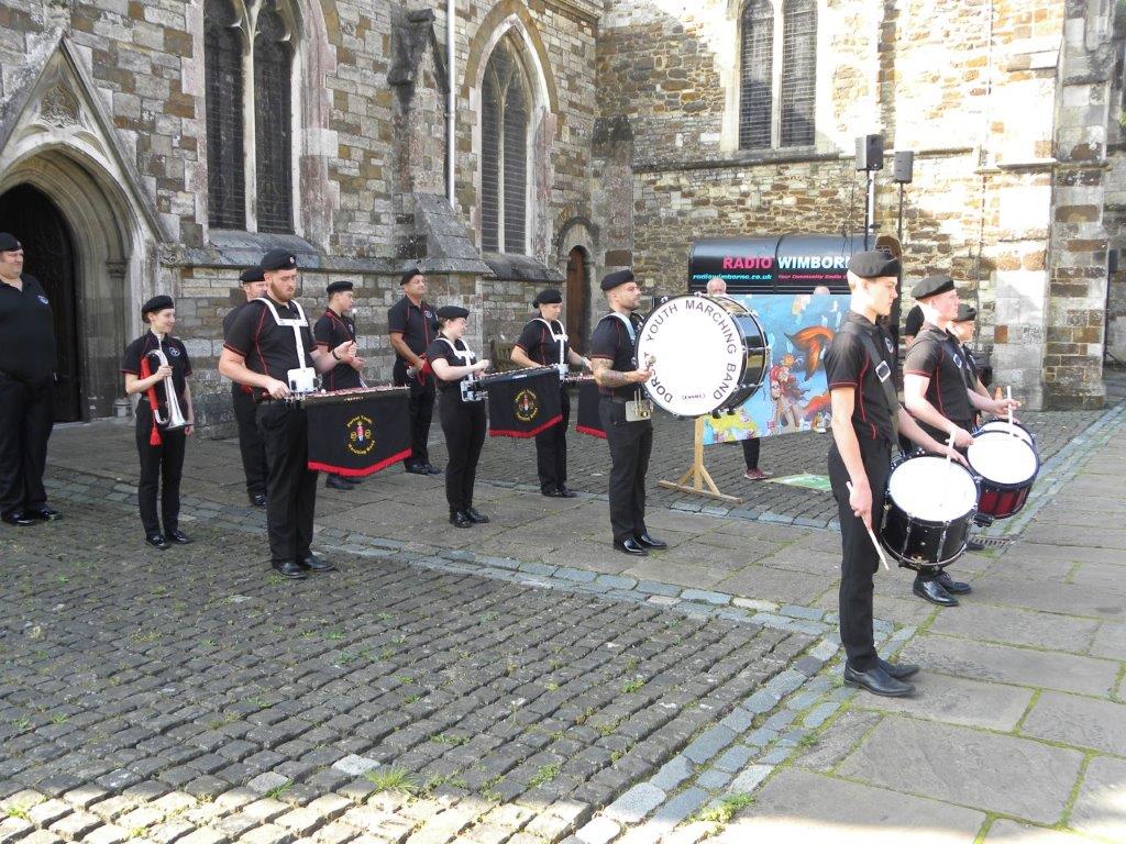 Fun Day raises over 3K- Dorset Youth Marching Band in Wimborne