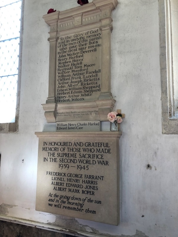 'Leave no one behind'- the war memorial in full