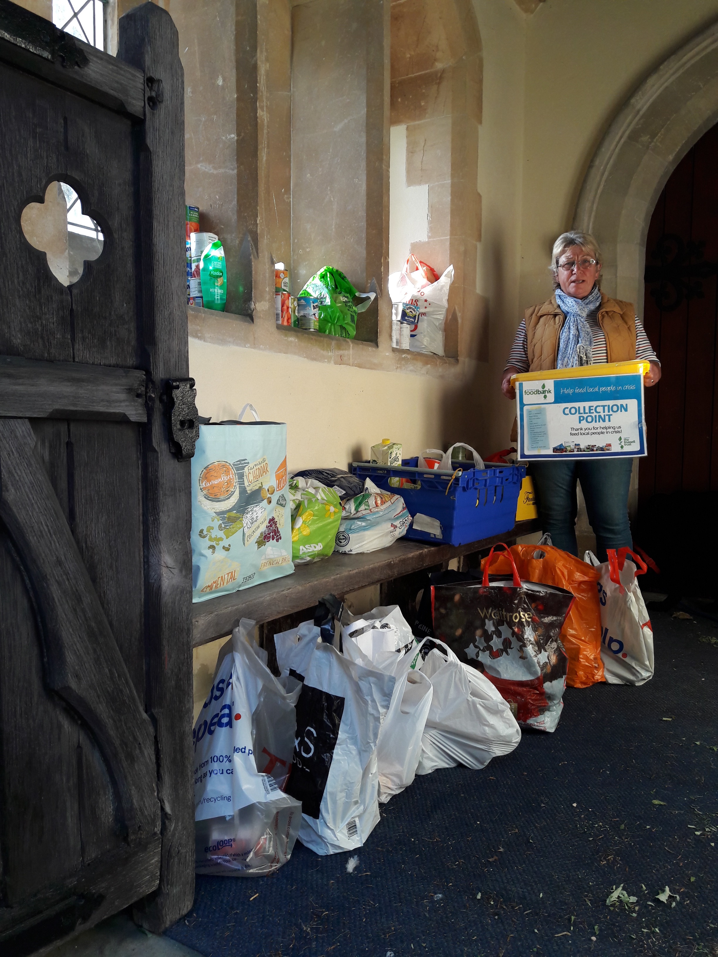 Little things, Big differences- Laverstock foodbank collection_