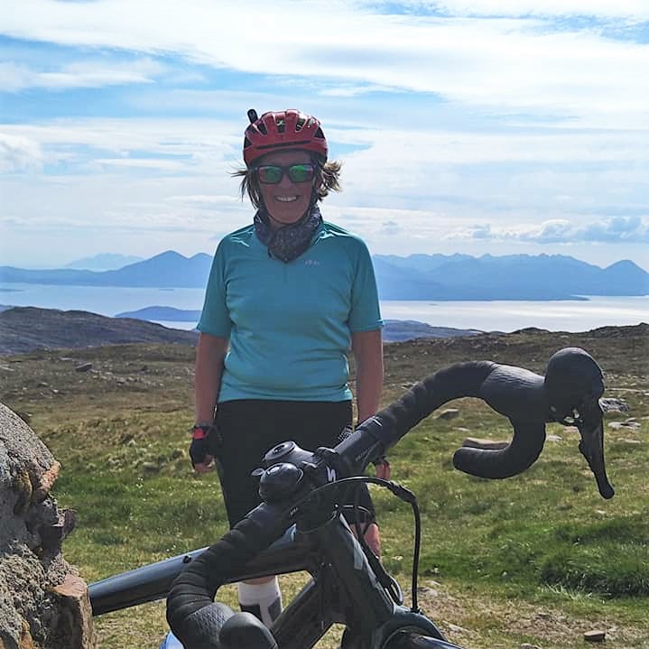 Mothers' Union- Jo Naish in training for cycling, fundraising in Scotland