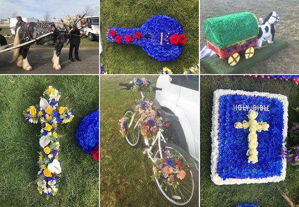 Remembering Dave Rawlins- floral tributes