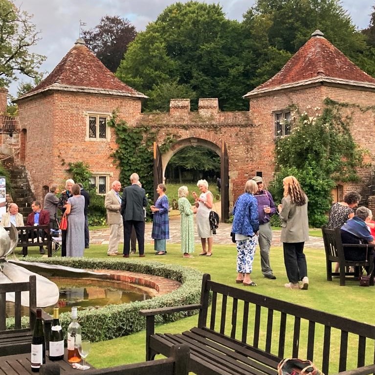 Sudans Medical Link fundraising Soiree at Cranborne Manor- towards the gate