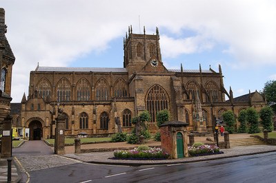 The battle of the churches- Sherborne Abbey