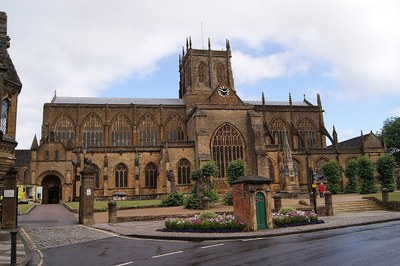 The battle of the churches- Sherborne Abbey