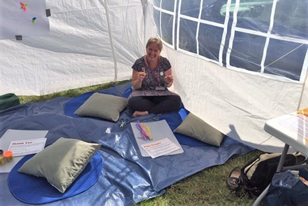 The Show must go on- Prayer Space Kit in action with Alice Farnhill