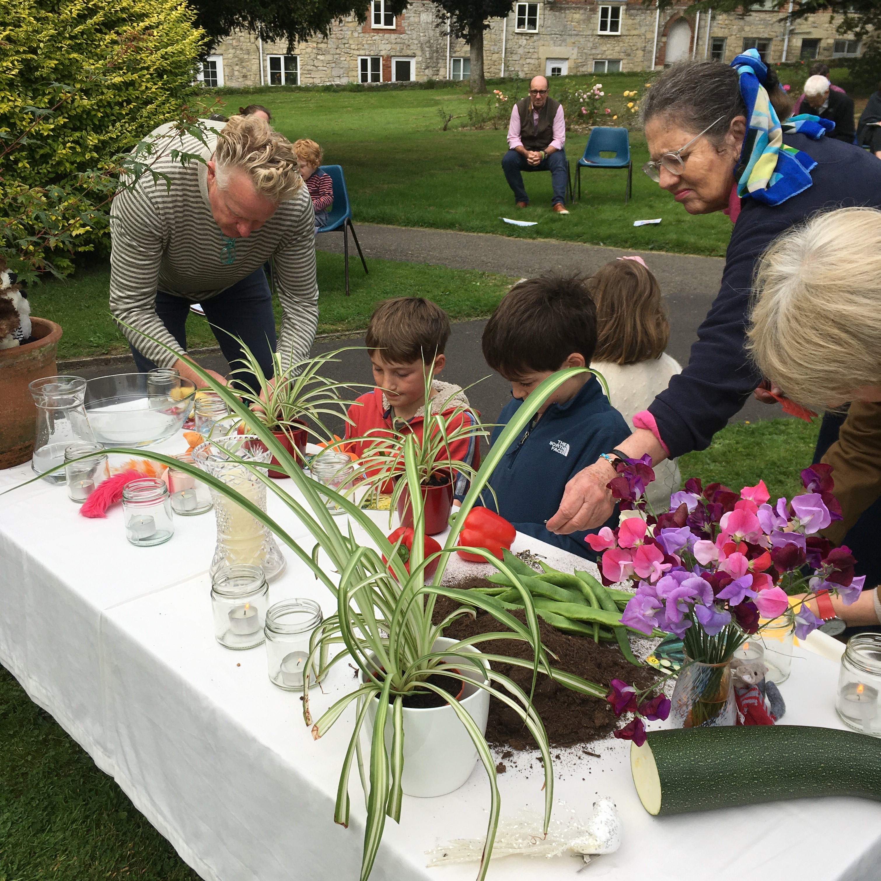 'Tis the Season of Creation- all-age Creationtide display in progress in Tisbury