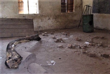 To Kampala and South Sudan- A classroom at the diocesan primary school, courtesy St Michael's Colehill