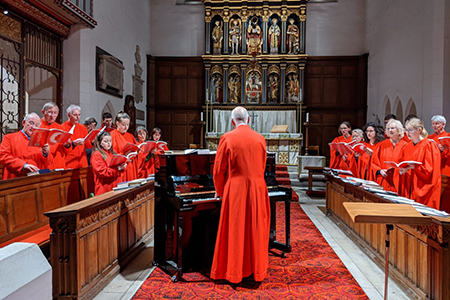 Voyces across the world and through the years- St Martin's Church Choir, Epsom, singing from Volume 1