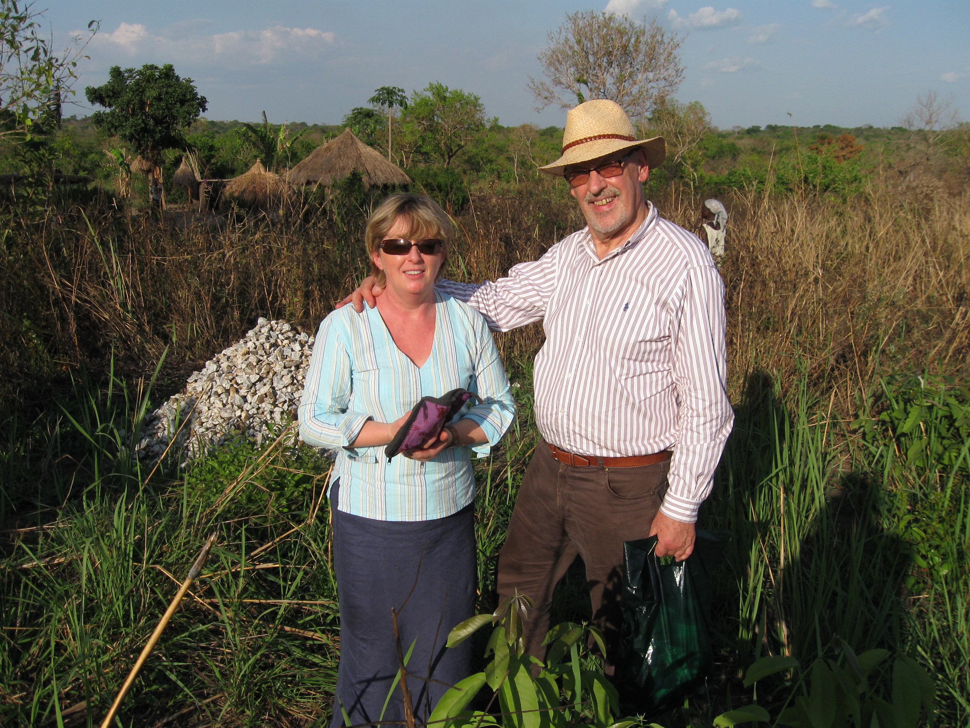 Liz and Barry Haines South Sudan