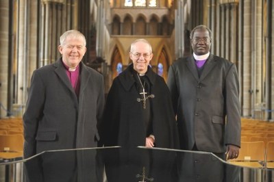 Bishop Nicholas Archbishop Welby Archbishop Daniel Deng