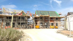 Longhedge estate outside Salisbury, built in close proximity to the Old Sarum estate.