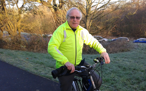 A retired vicar set to lead a cycle pilgrimage