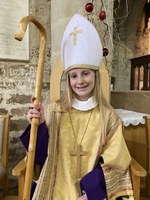 Avon Valley Churches' Girl Bishop delivers final address     