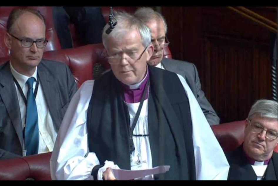 Bishop addresses Lords one last time