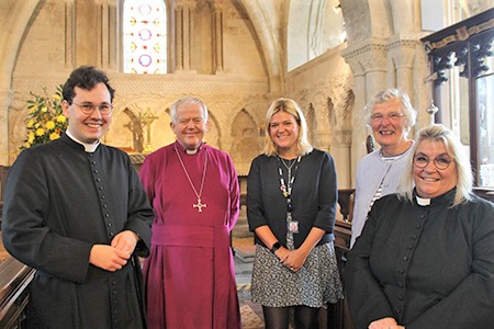 Bishop highlights the environment in BBC Harvest Service