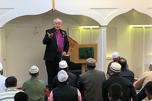 Bishop of Salisbury thanks Muslim Association