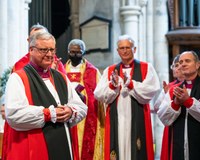 Celebrating with Bishop Stephen 