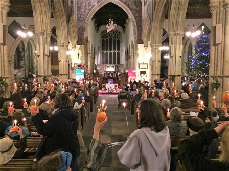 Christmas and School attendance at local churches rises in the Diocese of Salisbury