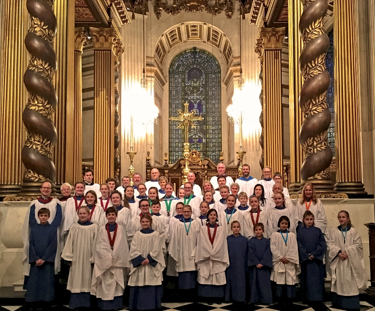 Devizes Choir Rocks St Paul’s