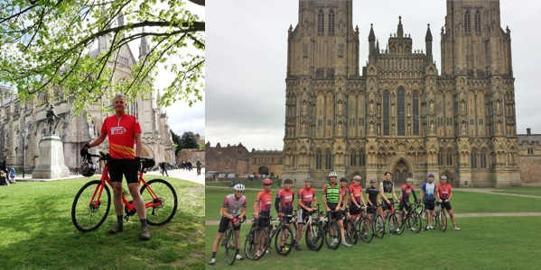 Diocesan Secretary gets on his bike for Christian Aid