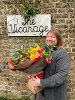 Local vicar celebrated in blooming style