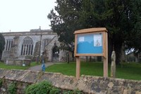 Men's Shed builds church noticeboard