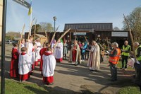 Palm Sunday Procession and Easter at Wimborne Minster 