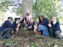 Pupils plant bulbs to boost biodiversity in the grounds of Salisbury Cathedral 