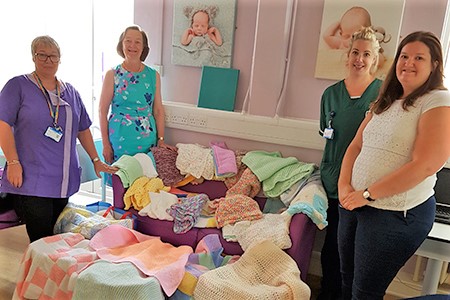 Renewing Hope with baby blankets