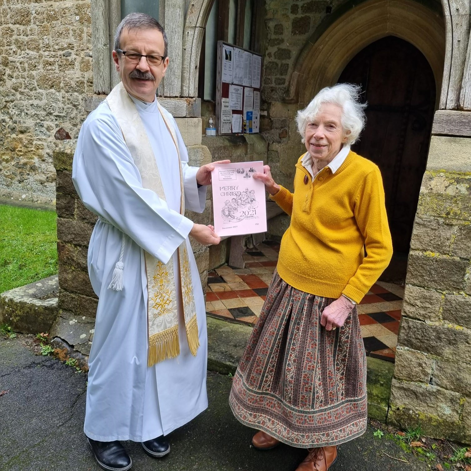 Retirement of Church Newsletter Editor after 45 years 