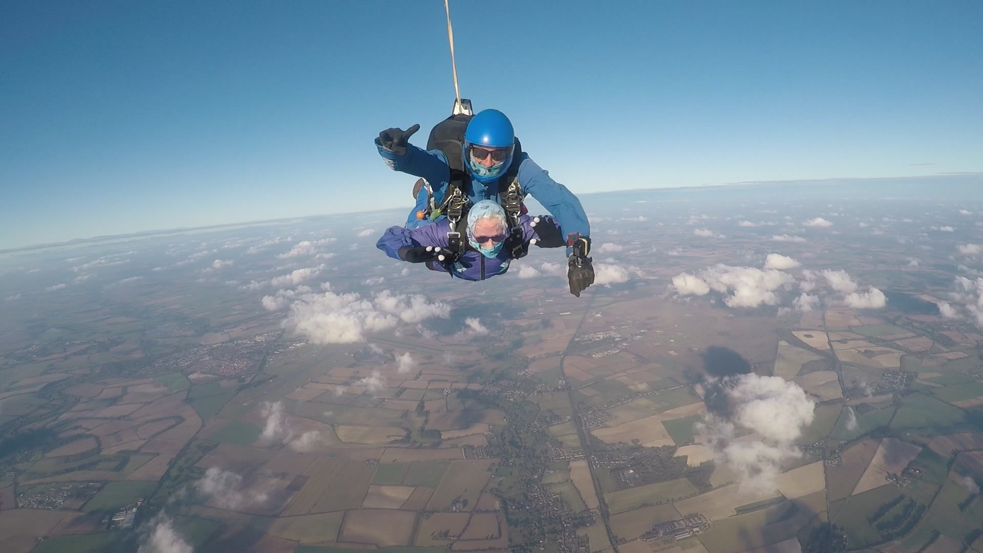 Skydiving Grandmother