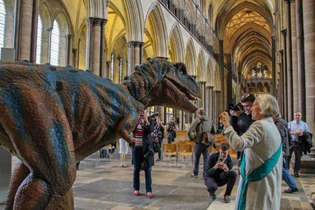 T-Rex invades the Cloisters