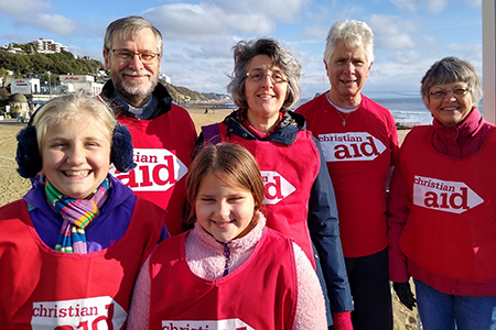 Vicar’s birthday plunge to tackle global poverty