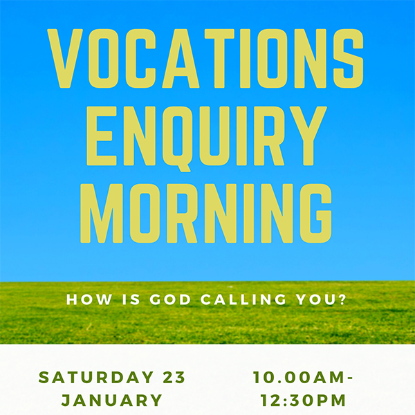 Vocations Enquiry Morning